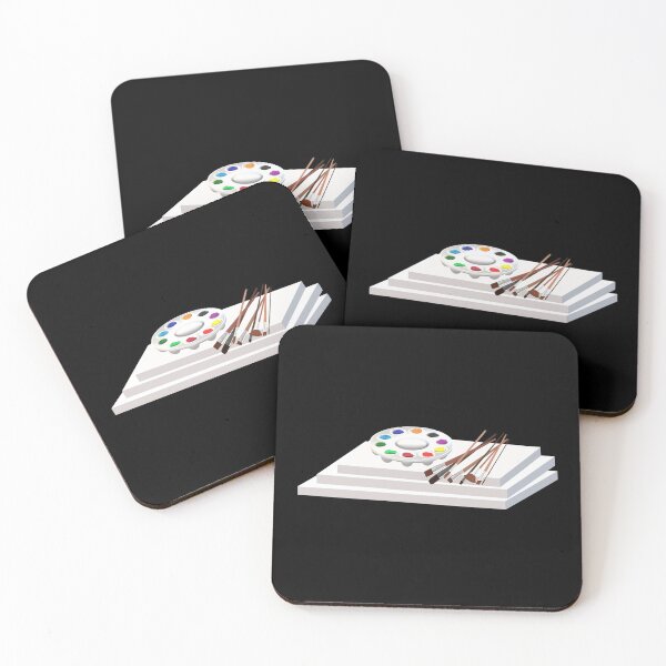 Item preview, Artist Canvas Set with Palette, Paints and Brushes designed and sold by ArtByLM.