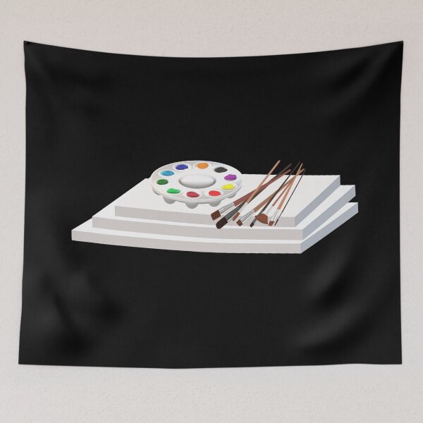 Item preview, Artist Canvas Set with Palette, Paints and Brushes designed and sold by ArtByLM.