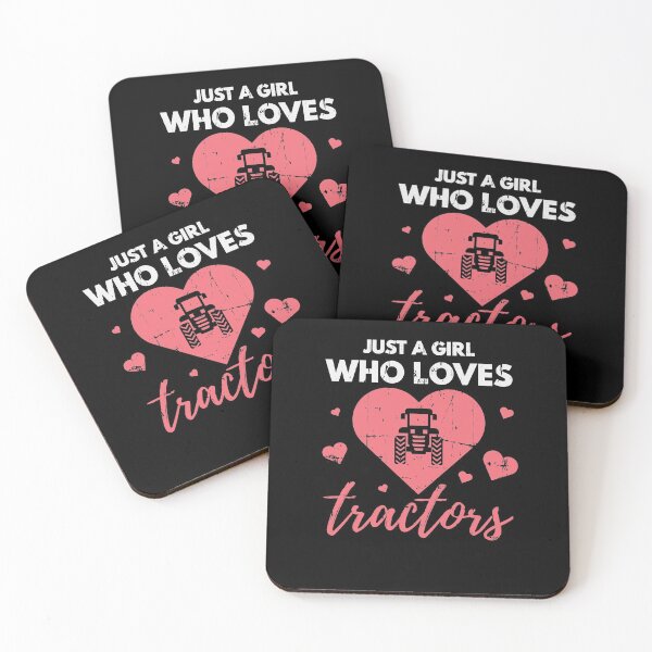 Item preview, Just A Girl Who Loves Tractors Farmer Gift designed and sold by jeffded.