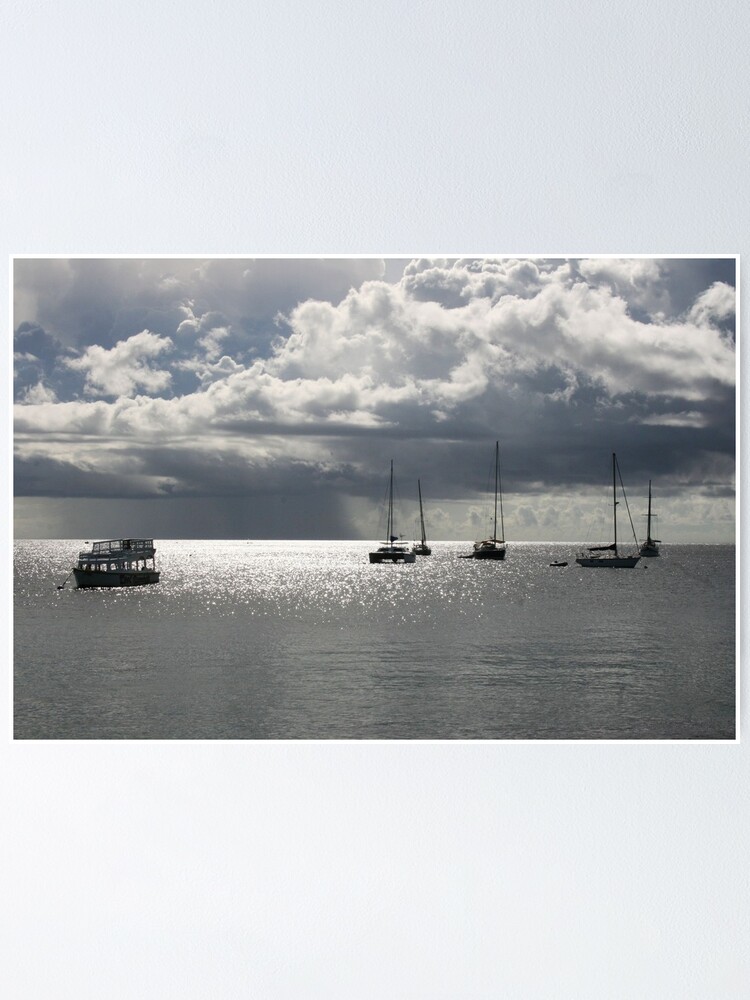 Alternate view of Boats at Store Bay, Tobago Poster