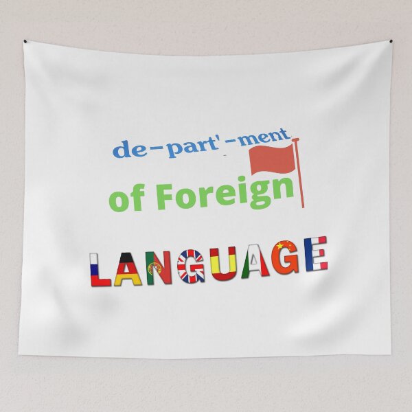 Item preview, Department of Foreign Language designed and sold by Fei1111.