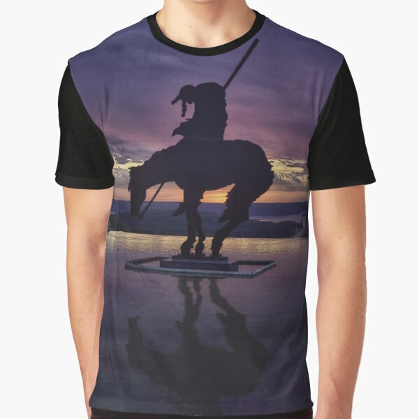 End of the trail at sunset  Graphic T-Shirt