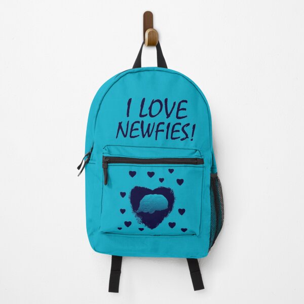 Item preview, Newfoundland dog blue heart designed and sold by Moonyflower.