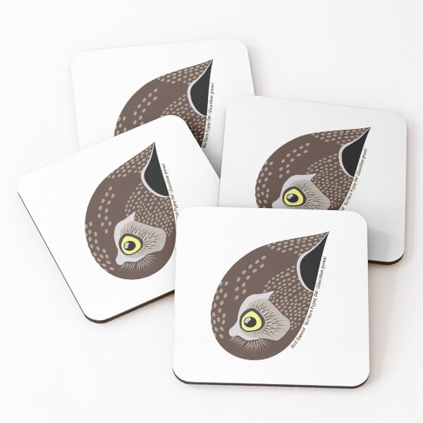 Item preview, Northern Pygmy-Owl (Small Text) designed and sold by BirdGlamour.
