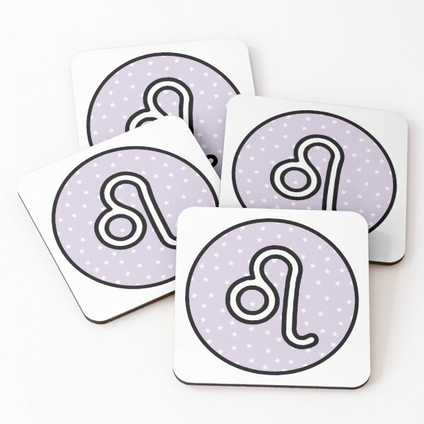 Item preview, Leo zodiac / astrology sticker - Purple Stars designed and sold by JessisArt.