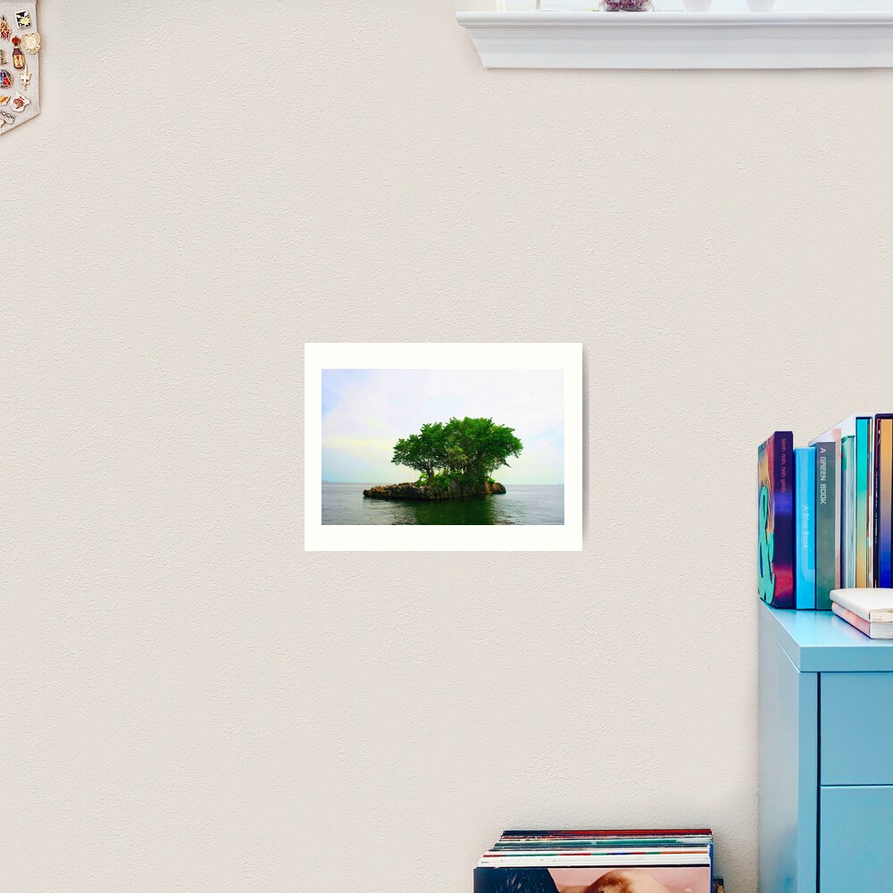 A Very Small Island Art Print
