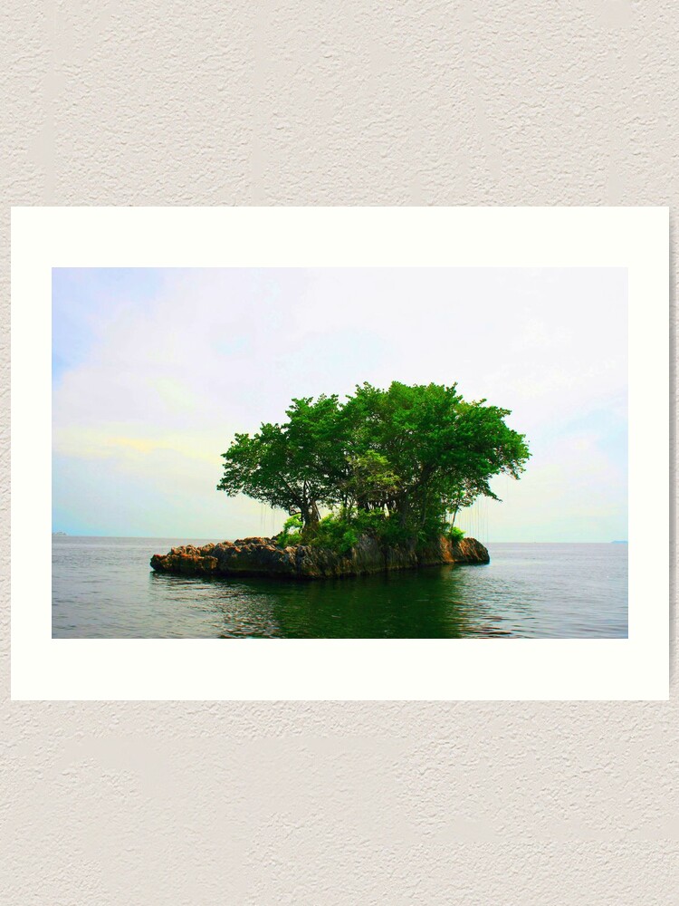 Alternate view of A Very Small Island Art Print