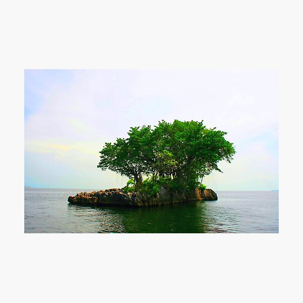 A Very Small Island Photographic Print