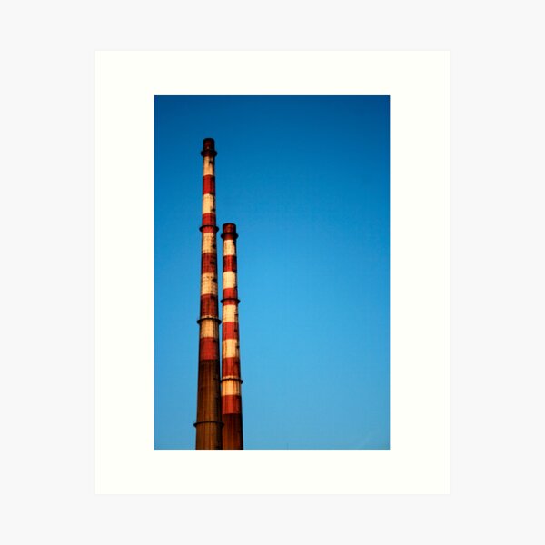 Chimneys Art Print