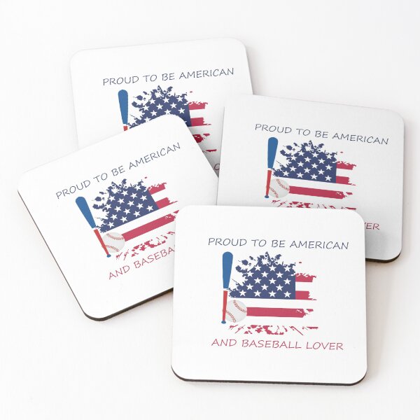 Item preview, PROUD TO BE AMERICAN AND BASEBALL LOVER  , Patriotic Family Shirts, 4th of July Shirts, Group American Flag Tee, American Patriotic Shirts, Independence Day D113 designed and sold by Soukainadesign.