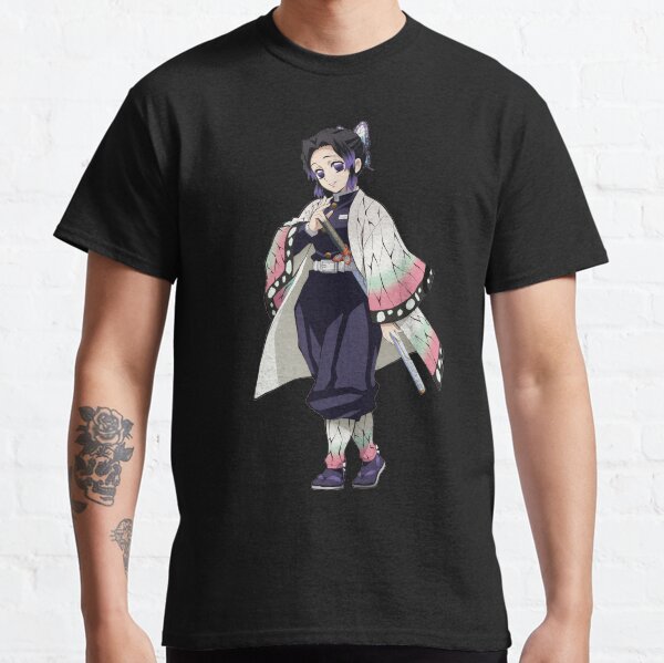Unisex Tee Shinobu Classic,anime Classic T-Shirt Demon Slayer