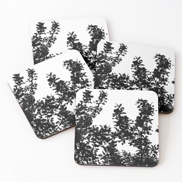 Item preview, Black and white crab apple tree vol.1 designed and sold by Natalie Stark.