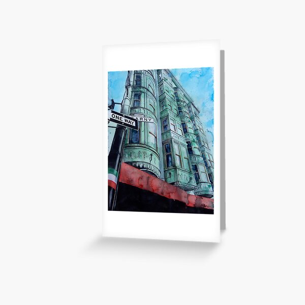 Kearny Street Greeting Card