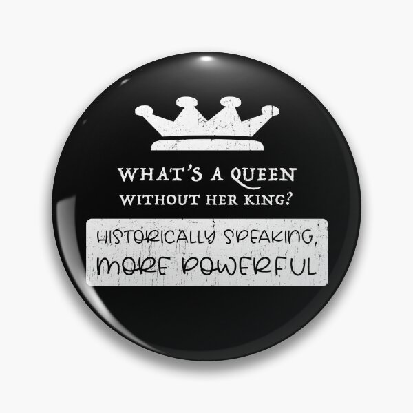 Item preview, Funny Queen History Girl Power Feminism designed and sold by HistoryBuffet.