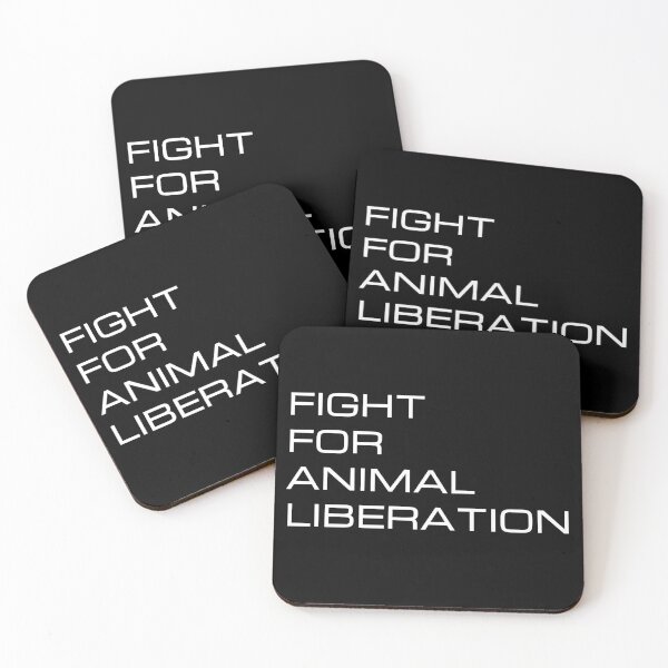 Item preview, Fight For Animal Liberation | Vegan designed and sold by EarlessPierre.
