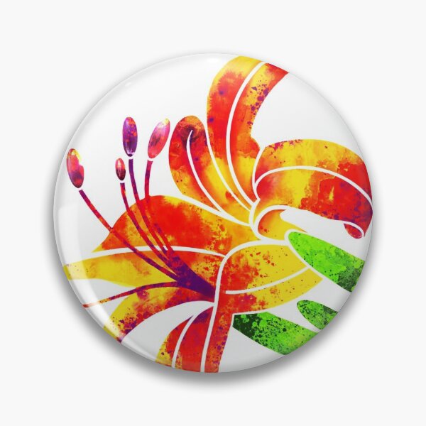 Item preview, Orange Daylily designed and sold by BabyGrassDesign.
