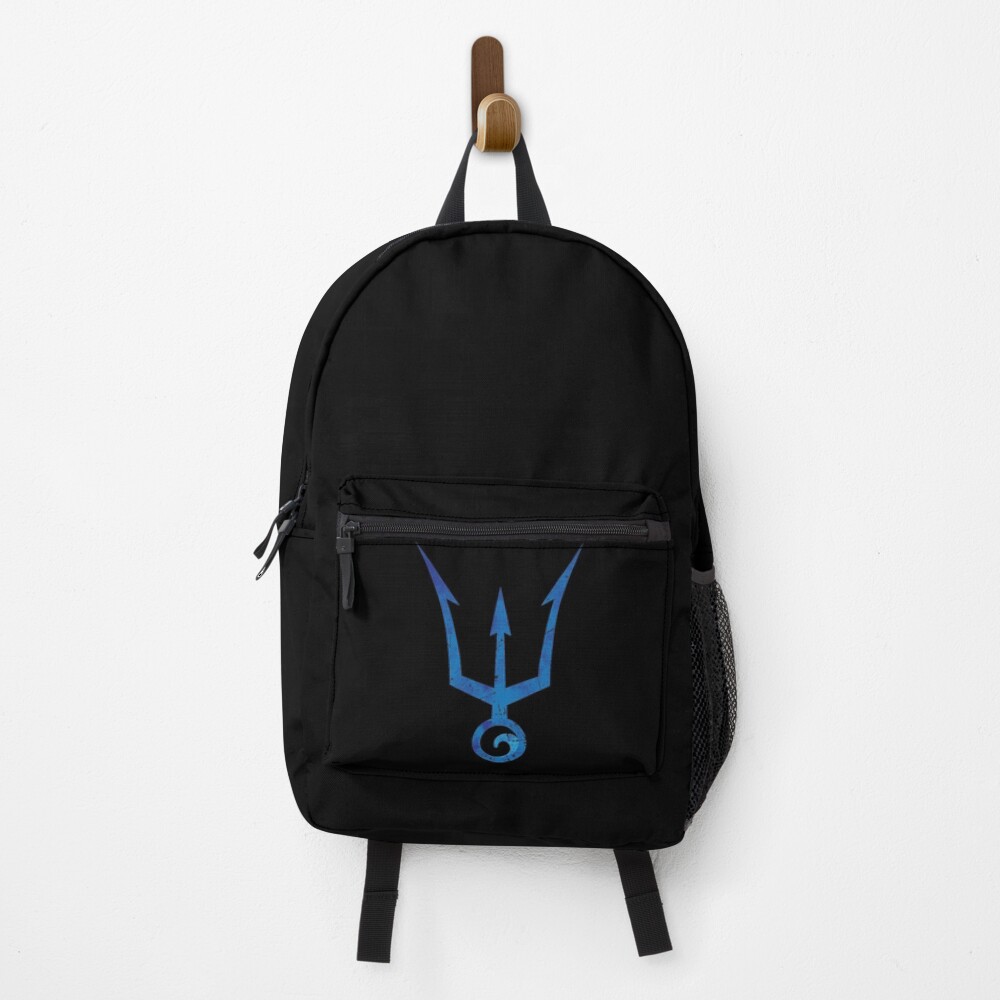 Poseidon Trident Greek Mythology Backpack