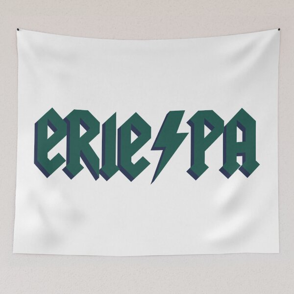 Item preview, mercyh Erie PA lightning lettering designed and sold by Designed By Rachel.