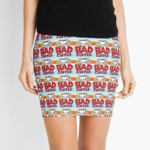 REAL BAD COFFEE Mini Skirt