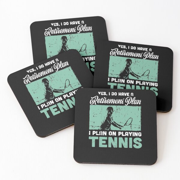 Item preview, Tennis Retirement Plan Tennis Player Gift Coach designed and sold by jeffded.