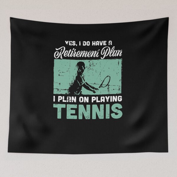 Item preview, Tennis Retirement Plan Tennis Player Gift Coach designed and sold by jeffded.
