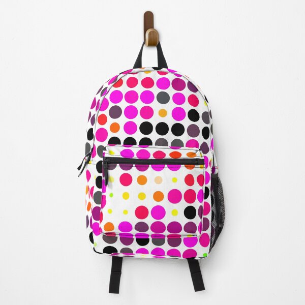 Item preview, Cute pink energetic polka dots pattern designed and sold by lordthebeard.