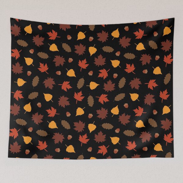 Item preview, fall leaves pattern designed and sold by ImagineKaye.