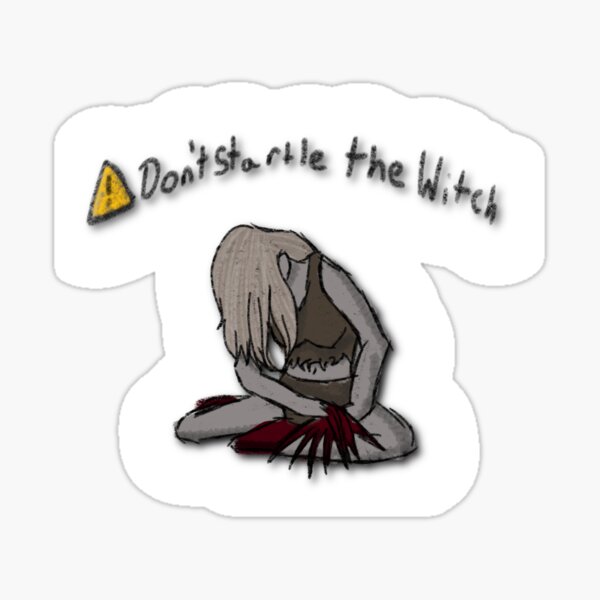 Don't startle the witch Sticker