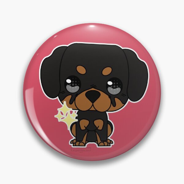 Item preview, Chibi Doggo Pupper (Rottweiler) designed and sold by DeRukoandCO.