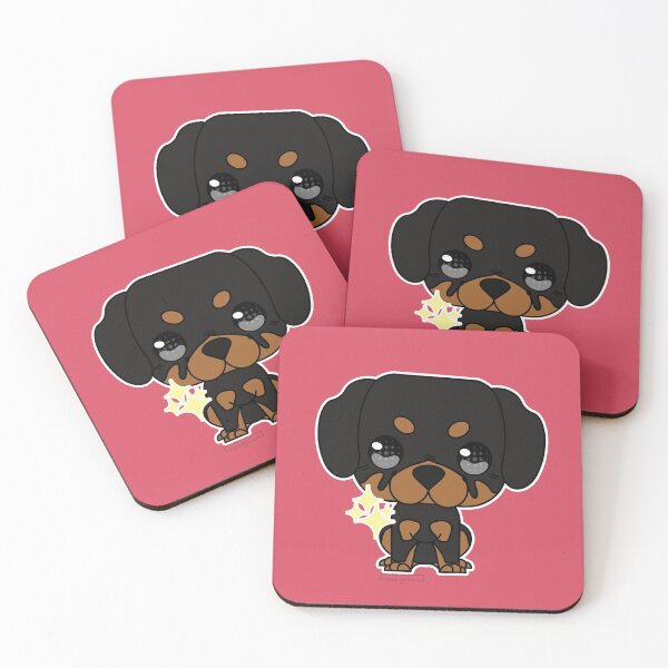 Item preview, Chibi Doggo Pupper (Rottweiler) designed and sold by DeRukoandCO.