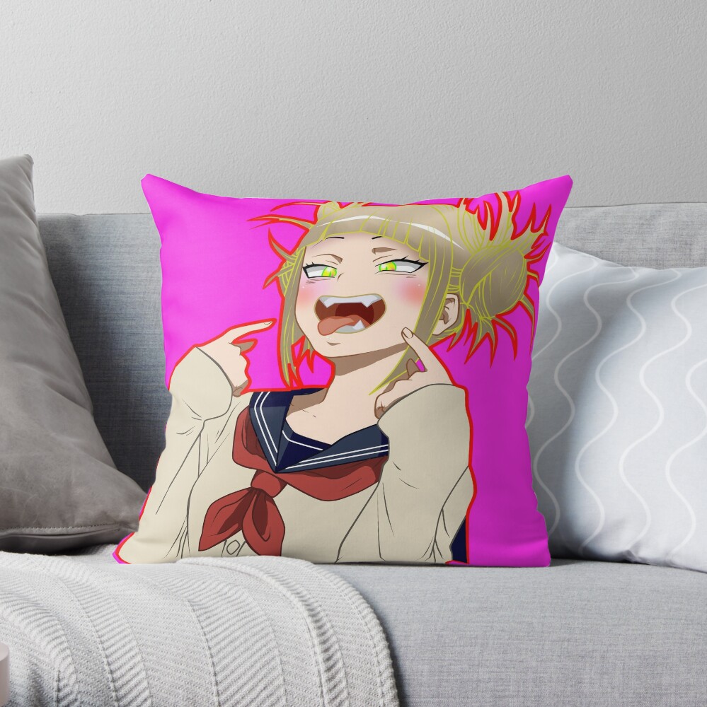 Himiko Toga Throw Pillow For Sale By Laikachi Redbubble