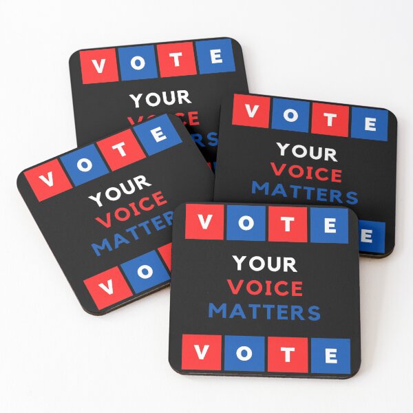 Item preview, Your Voice Matters VOTE designed and sold by LordAudes.