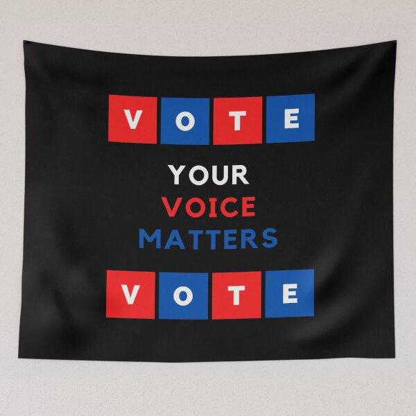Item preview, Your Voice Matters VOTE designed and sold by LordAudes.
