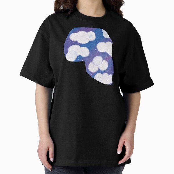 Clouds on my mind Oversized T-Shirt