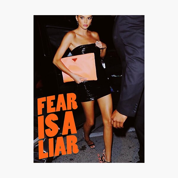 Item preview, FEAR IS A LIAR  designed and sold by muybonita.