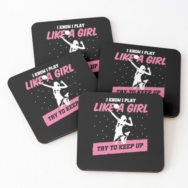 Item preview, I Play Like A Girl Volleyball Player Gift Beach designed and sold by jeffded.