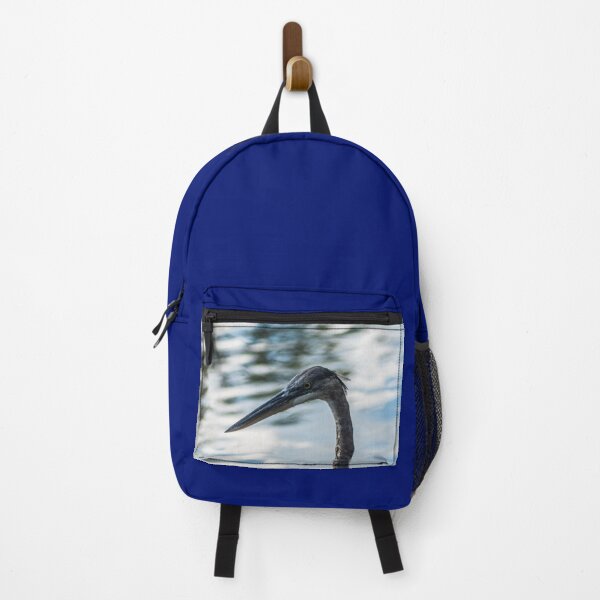 Item preview, headshot of a Great Blue Heron designed and sold by KensLensDesigns.