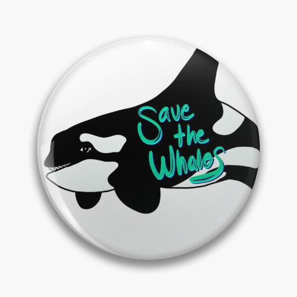 Item preview, Save the Whales Orca Print designed and sold by amelias-shop.