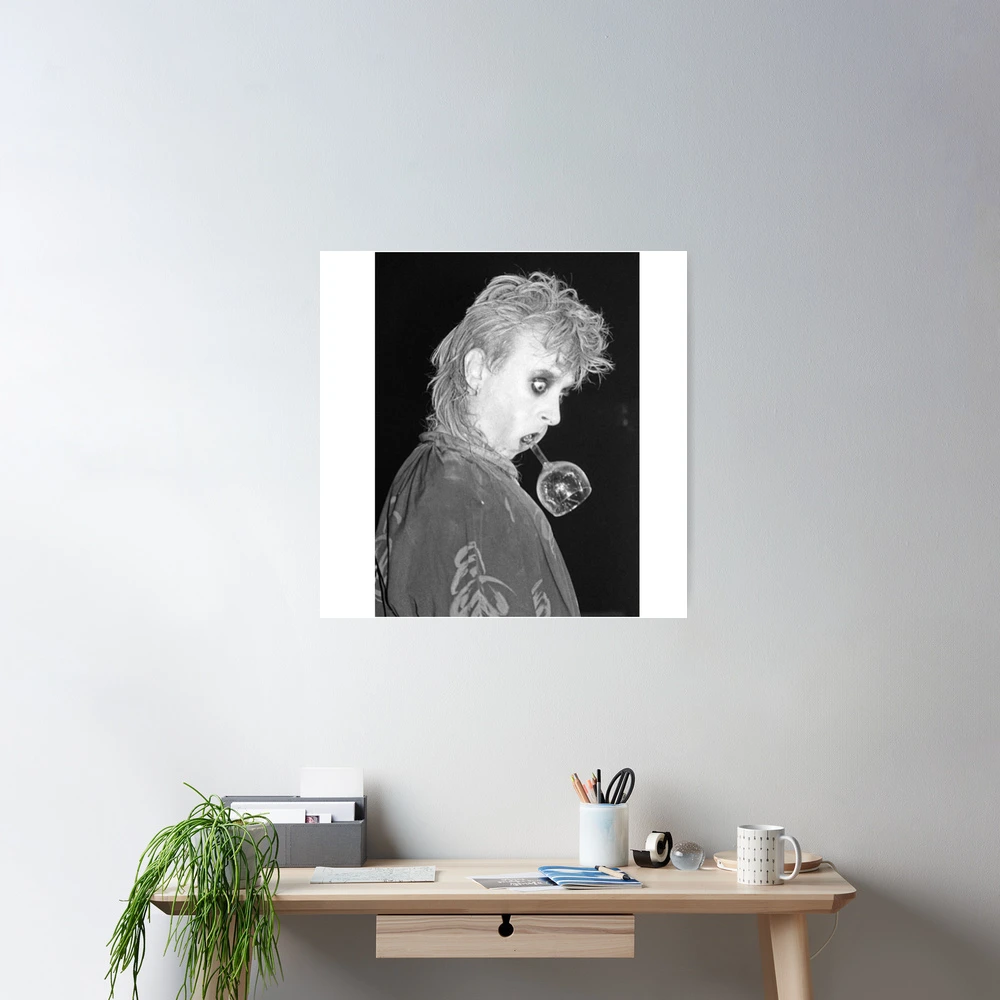 グッギ展（グギ展）海外ポスター②70×50 Guggi VirginPrunes Guggi Of The Virgin Prunes (Black & White)
