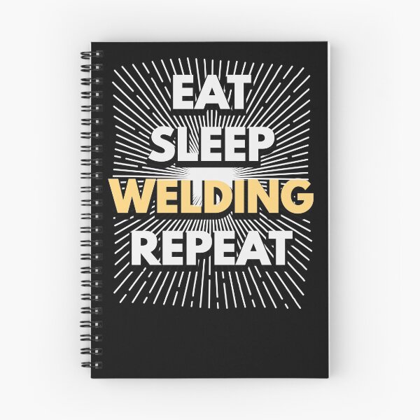 Item preview, Eat Sleep Welding Repeat Welder Gift designed and sold by jeffded.