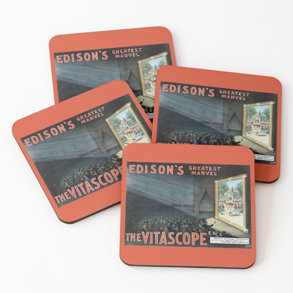 Item preview, Edison's Greatest Marvel - The Vitascope designed and sold by warishellstore.