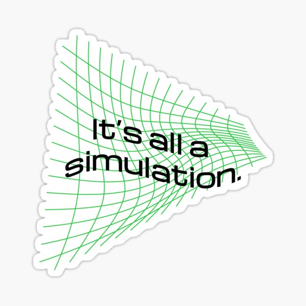 Simulation Sticker
