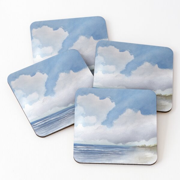 Item preview, Moving Clouds Seascape designed and sold by rosiebrown.