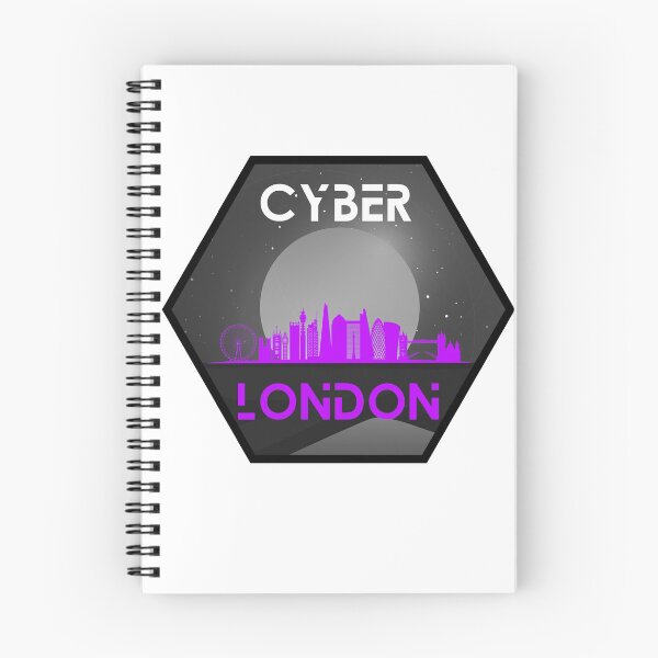 Item preview, Cyber London Landscape designed and sold by Beyond Words.