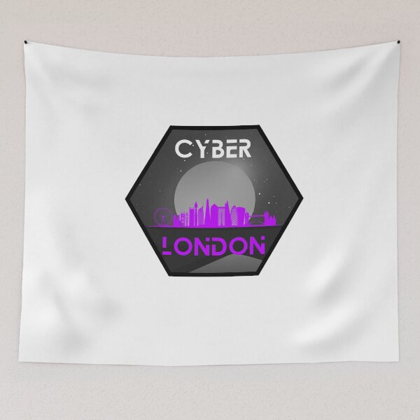 Item preview, Cyber London Landscape designed and sold by Beyond Words.