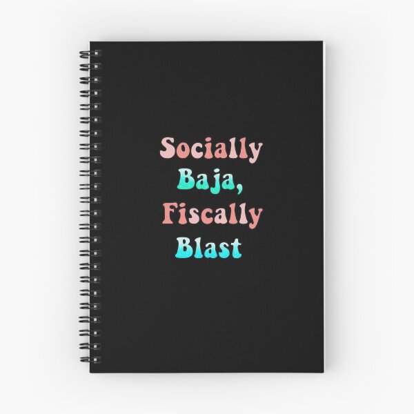 Item preview, socially baja, fiscally blast designed and sold by madebyshania.