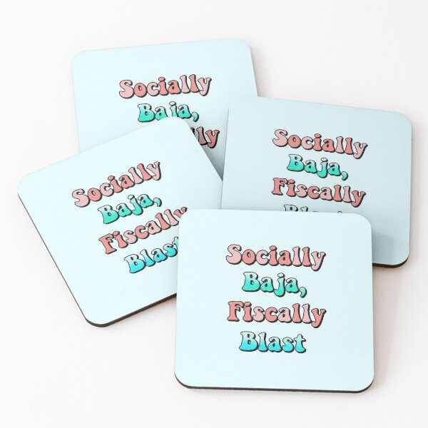 Item preview, socially baja, fiscally blast designed and sold by madebyshania.
