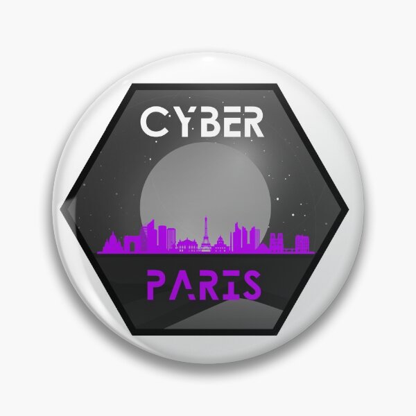 Item preview, Cyber Paris Landscape designed and sold by Beyond Words.