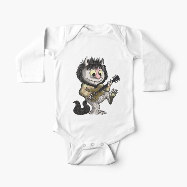 Rockin' Wild Thing Long Sleeve Baby One-Piece