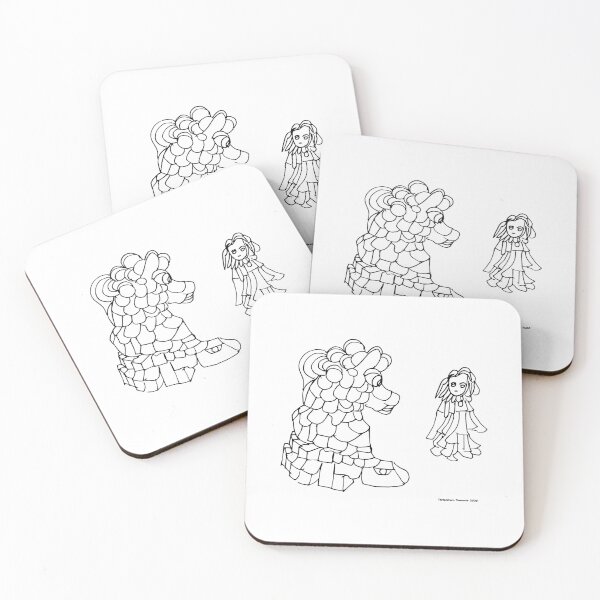 Item preview, The Bear and the Girl  - TeresaTown at Redbubble,  Summer 2020 designed and sold by Mark Stansberry.